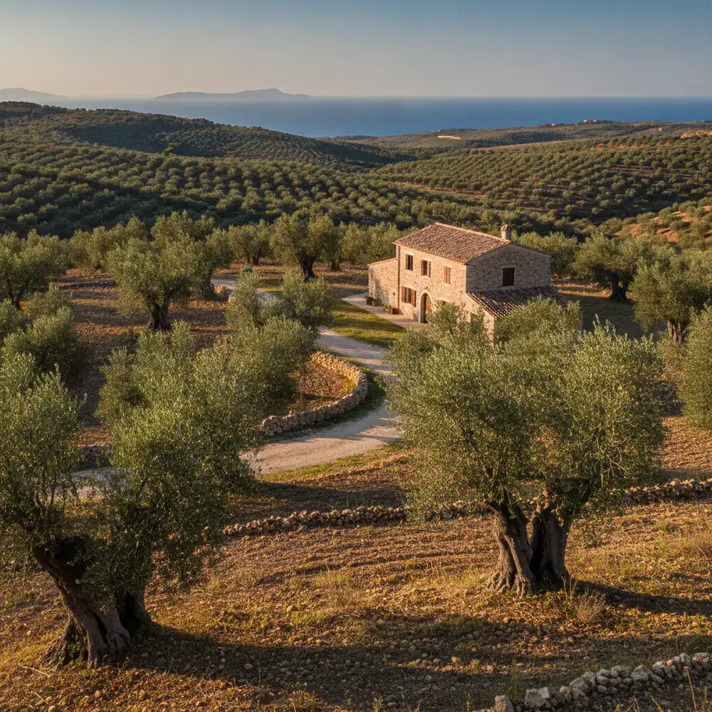 Uliveti storici di Hizplorn Olive Estate in Sicilia
